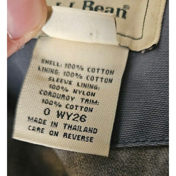 LL Bean Vintage 90s Barn Jacket Chore Hunting  Coat Workwear Jacket LPet - Picture 12 of 12
